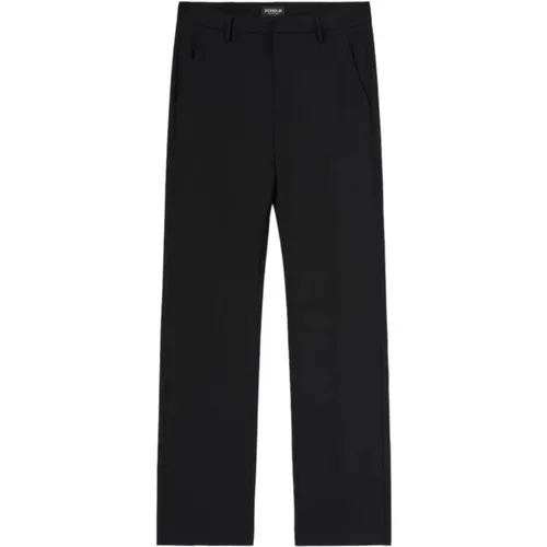 Regular-Fit Wool Chino Trousers , female, Sizes: W31, W27, W32, W28, W30, W29 - Dondup - Modalova