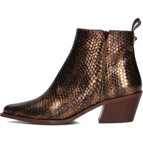 Bronzene Damenstiefel , Damen, Größe: 36 EU - Lodi - Modalova