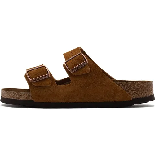 Arizona Sandalen , Herren, Größe: 44 EU - Birkenstock - Modalova