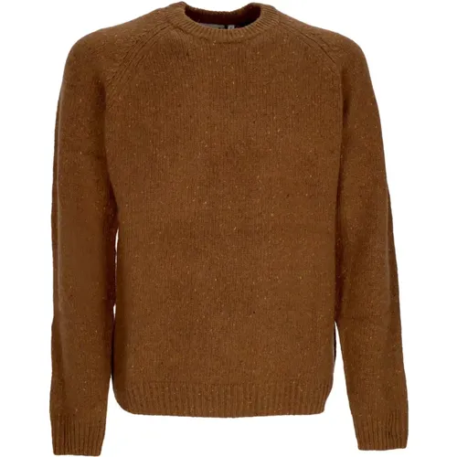 Anglistic Sweater - Speckled Tamarind , Herren, Größe: XL - Carhartt WIP - Modalova