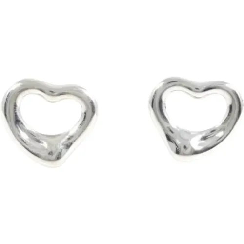 Pre-owned Metal earrings , female, Sizes: ONE SIZE - Tiffany & Co. Pre-owned - Modalova