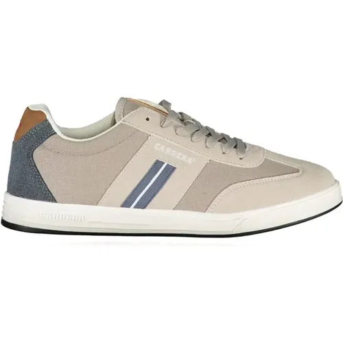 Grey Polyester Sneaker with Laces , male, Sizes: 10 UK, 6 UK, 11 UK, 8 UK, 9 UK - Carrera - Modalova