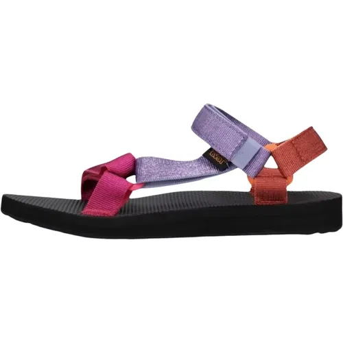 Colorful Original Universal Sandals , female, Sizes: 4 UK, 5 UK, 6 UK, 8 UK, 3 UK - Teva - Modalova