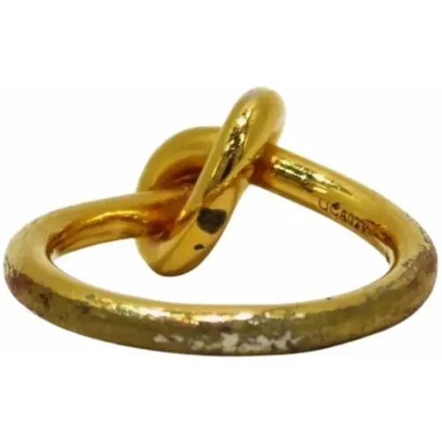 Pre-owned Gold rings , female, Sizes: ONE SIZE - Celine Vintage - Modalova