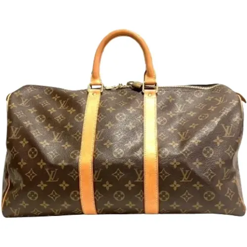 Pre-owned Canvas travel-bags , unisex, Sizes: ONE SIZE - Louis Vuitton Vintage - Modalova