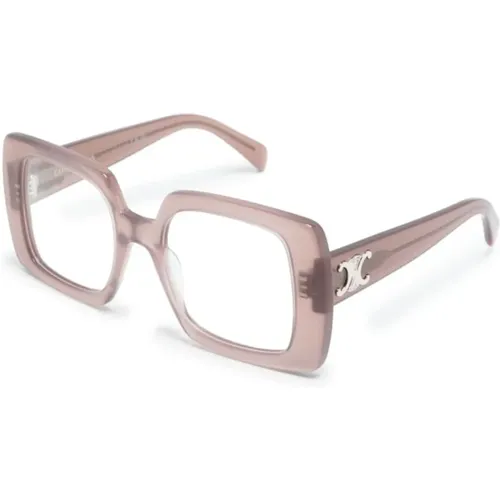 Braun/Havanna Optische Brille , Damen, Größe: 51 MM - Celine - Modalova