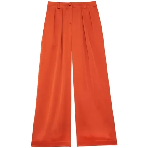 Luciano verbrannte orangefarbene Hose , Damen, Größe: XL - Ines De La Fressange Paris - Modalova