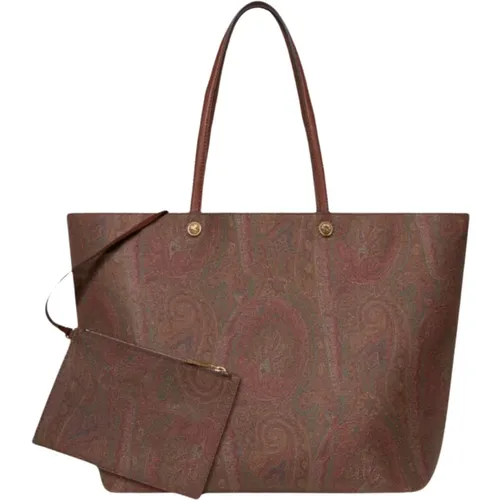 Paisley Jacquard Shopping Bag Essential , female, Sizes: ONE SIZE - ETRO - Modalova