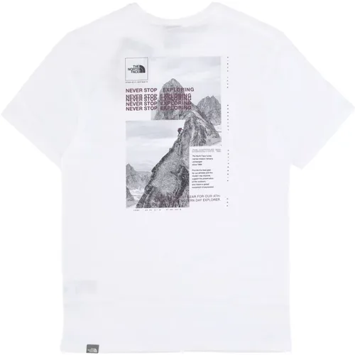 Collage Tee /Boysenberry Streetwear - The North Face - Modalova