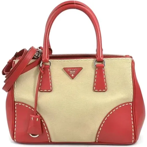 Pre-owned Canvas prada-bags , female, Sizes: ONE SIZE - Prada Vintage - Modalova