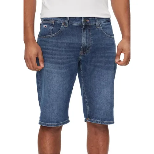 Men's Bermuda Shorts Spring/Summer Collection , male, Sizes: W30, W34, W36, W32, W38, W29, W33, W31 - Tommy Jeans - Modalova