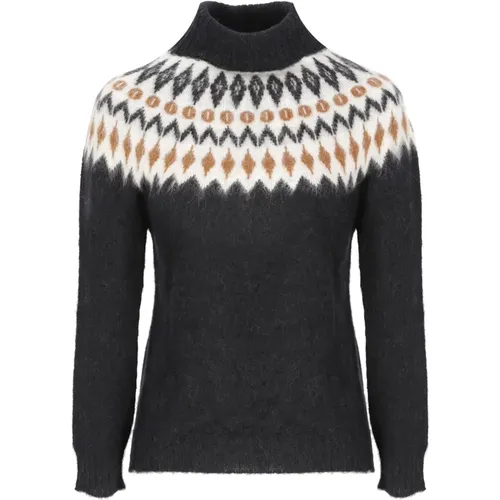 Cashmere Alpaca Wool Sweater , female, Sizes: M - Kangra - Modalova