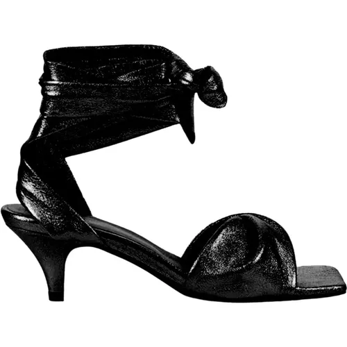 Schwarze Schnürschuhe , Damen, Größe: 37 EU - Toral - Modalova