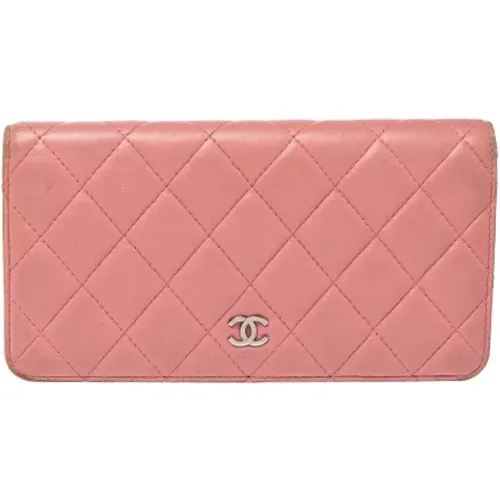 Pre-owned Leather wallets , female, Sizes: ONE SIZE - Chanel Vintage - Modalova