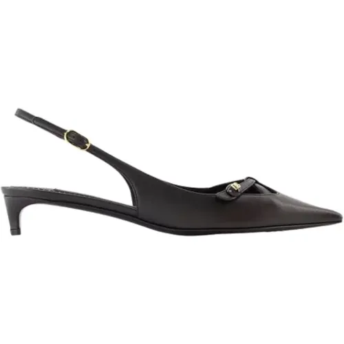 Canvas heels , female, Sizes: 5 UK - Dolce & Gabbana - Modalova