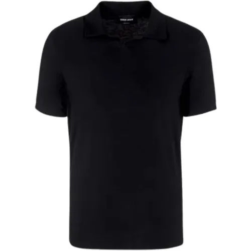 Stylische T-Shirts und Polos , Herren, Größe: XL - Giorgio Armani - Modalova