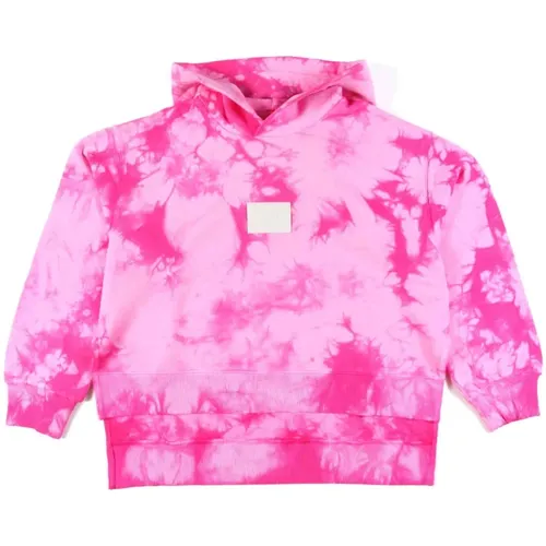 Tie Dye Kapuzenpullover für Mädchen - MM6 Maison Margiela - Modalova