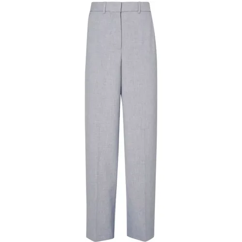 Tailored Grey Trousers , female, Sizes: L, XS, M, S - Liu Jo - Modalova