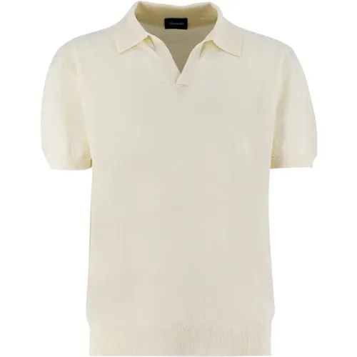 Vielseitiges Weißes Poloshirt für Männer , Herren, Größe: 2XL - Drumohr - Modalova
