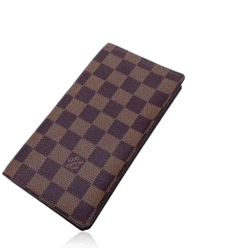 Pre-owned Canvas wallets , female, Sizes: ONE SIZE - Louis Vuitton Vintage - Modalova