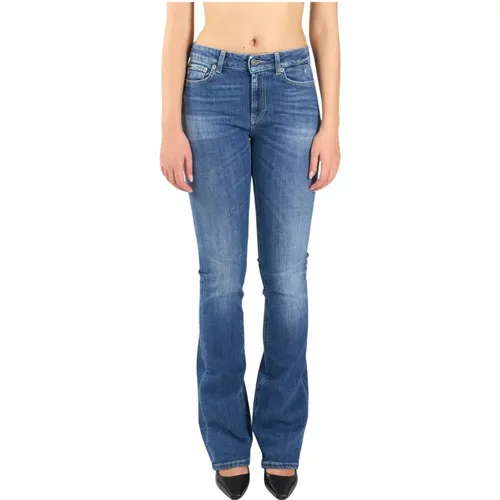 Wide Leg Jeans New Lola Style , Damen, Größe: W33 - Dondup - Modalova