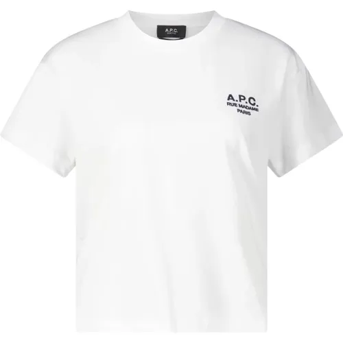 Logo-besticktes T-Shirt A.p.c - A.p.c. - Modalova