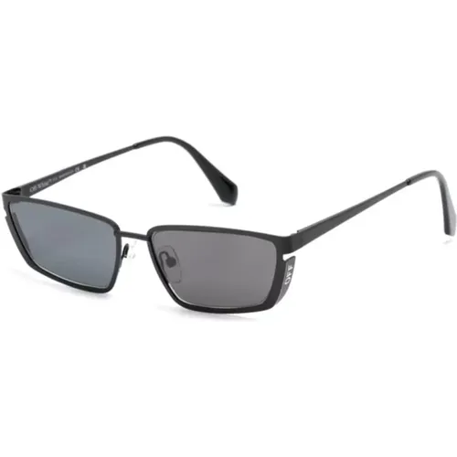 Sunglasses with Original Case , unisex, Sizes: 56 MM - Off White - Modalova