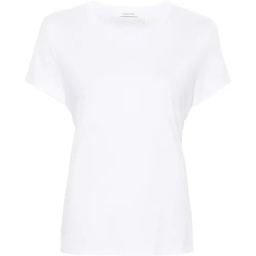 Optisches Weißes T-Shirt , Damen, Größe: S - PATRIZIA PEPE - Modalova