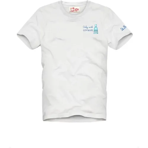 Saint Barth T-Shirt , Herren, Größe: 2XL - MC2 Saint Barth - Modalova