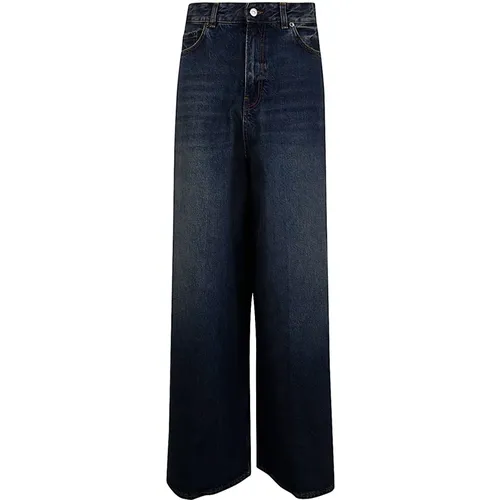 Intense Blue Wide Leg Jeans Haikure - Haikure - Modalova