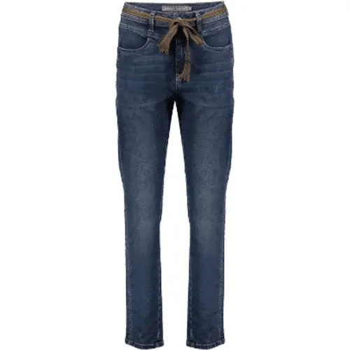 High Rise Slim Fit Jeans , Damen, Größe: M - Geisha - Modalova