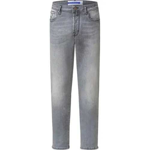 Light Grey Bard Jeans - Italian Fashion , male, Sizes: W31, W34, W35, W36 - Jacob Cohën - Modalova