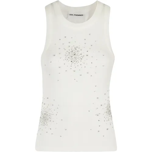 Basic Tank Top , female, Sizes: 2XS, XS, S - DES Phemmes - Modalova