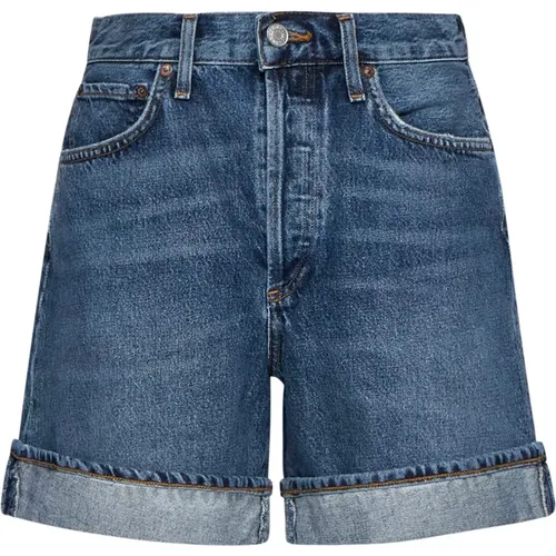 Jeans Shorts , Damen, Größe: W28 - Agolde - Modalova
