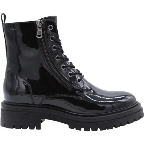 Stylish Ancho Reyes Bottine Boots , female, Sizes: 4 UK, 6 UK, 5 UK, 7 UK, 3 UK, 8 UK - Geox - Modalova