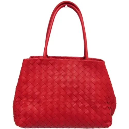 Pre-owned Leather totes , female, Sizes: ONE SIZE - Bottega Veneta Vintage - Modalova