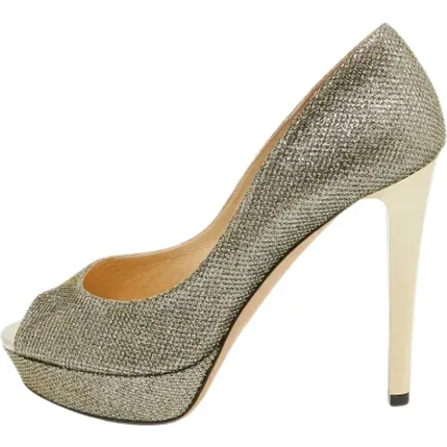 Pre-owned Stoff heels , Damen, Größe: 38 EU - Jimmy Choo Pre-owned - Modalova