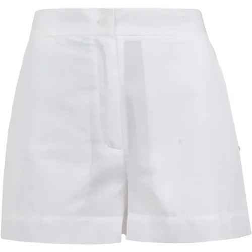 Cotton Shorts with Elastic Waist , female, Sizes: M, S, L - Ottod'Ame - Modalova