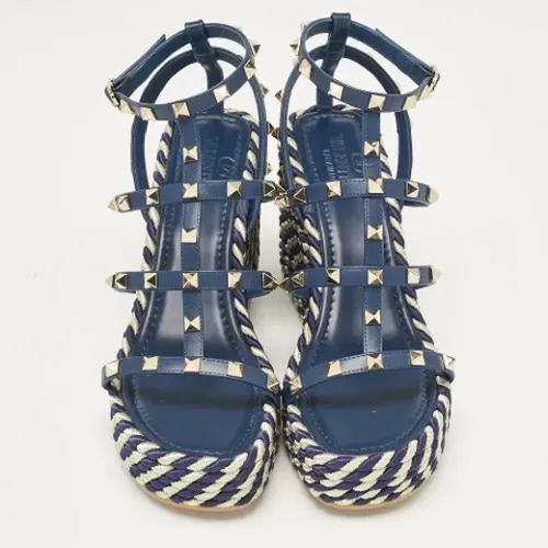 Pre-owned Leather sandals , female, Sizes: 6 UK - Valentino Vintage - Modalova