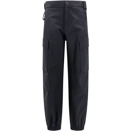 Schwarze Cargohose Wasserabweisend - Moncler - Modalova