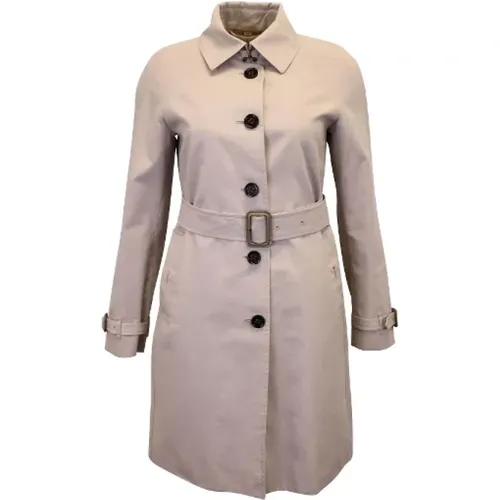 Pre-owned Cotton outerwear , female, Sizes: M - Burberry Vintage - Modalova