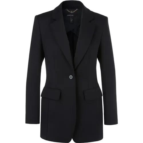 Blazer aus Scuba-Jersey mit Knopfleiste - Marc Cain - Modalova