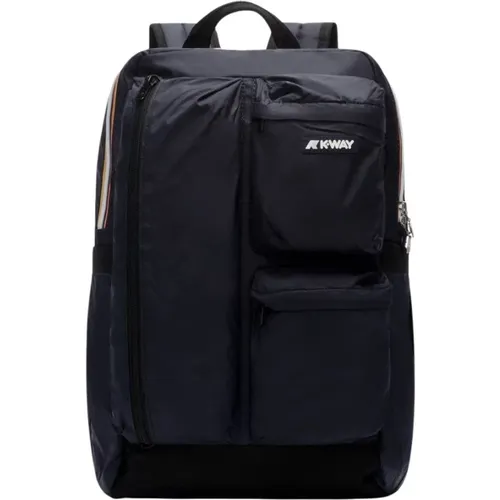 Blau Tiefe Rucksack K-Way - K-way - Modalova