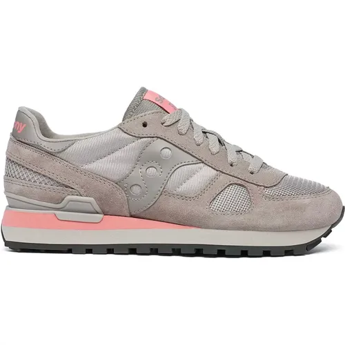 Graue Sneakers mit Wolken-Effekt Zwischensohle , Damen, Größe: 38 1/2 EU - Saucony - Modalova