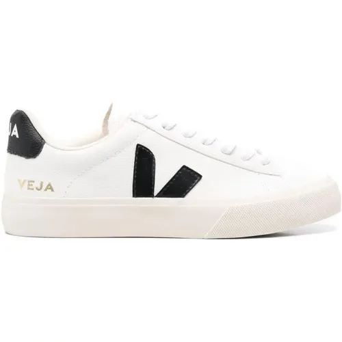 Black Leather Sneakers , male, Sizes: 10 UK, 11 UK, 9 UK - Veja - Modalova