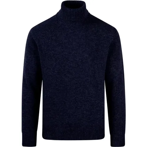 Woll-Kaschmir Rollkragenpullover , Herren, Größe: 4XL - Roberto Collina - Modalova