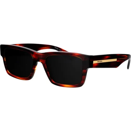 Stylish Sunglasses with 0PR 25Zs , male, Sizes: 53 MM - Prada - Modalova