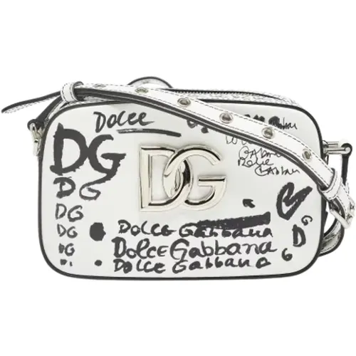 Pre-owned Leather shoulder-bags , female, Sizes: ONE SIZE - Dolce & Gabbana Pre-owned - Modalova