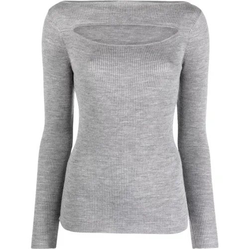 Round-neck Knitwear , female, Sizes: L - P.a.r.o.s.h. - Modalova