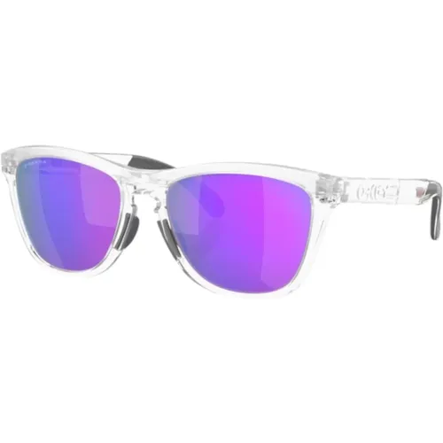 Lifestyle Sport Sunglasses Frogskins Prizm Violet , unisex, Sizes: 55 MM - Oakley - Modalova